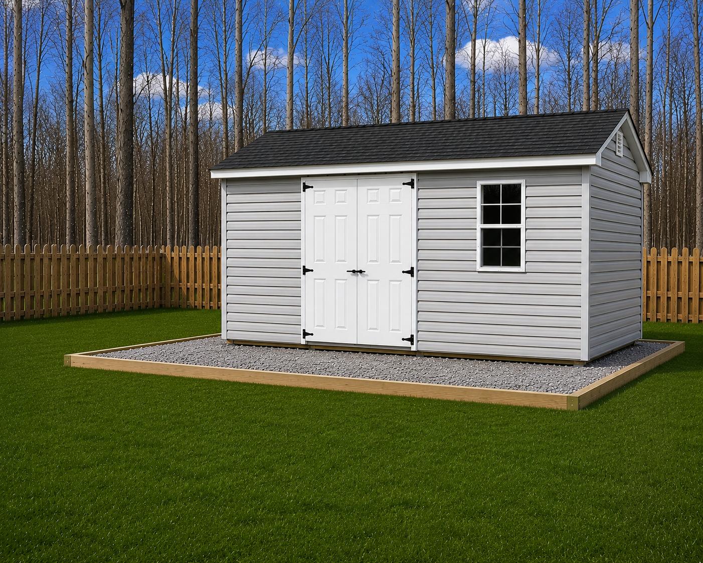 Shed model from the Outdoor Adventures showroom